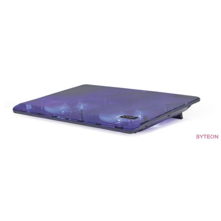 Gembird NBS-2F15-05 notebook hűtőpad 39,6 cm (15.6) 1500 RPM Fekete