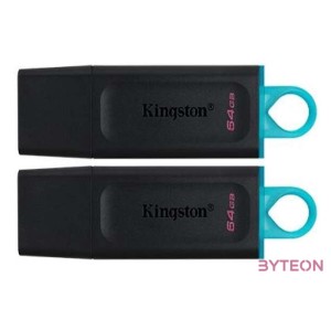 Kingston Technology DataTraveler Exodia USB flash meghajtó 64 GB USB A típus 3.2 Gen 1 (3.1 Gen 1) Fekete