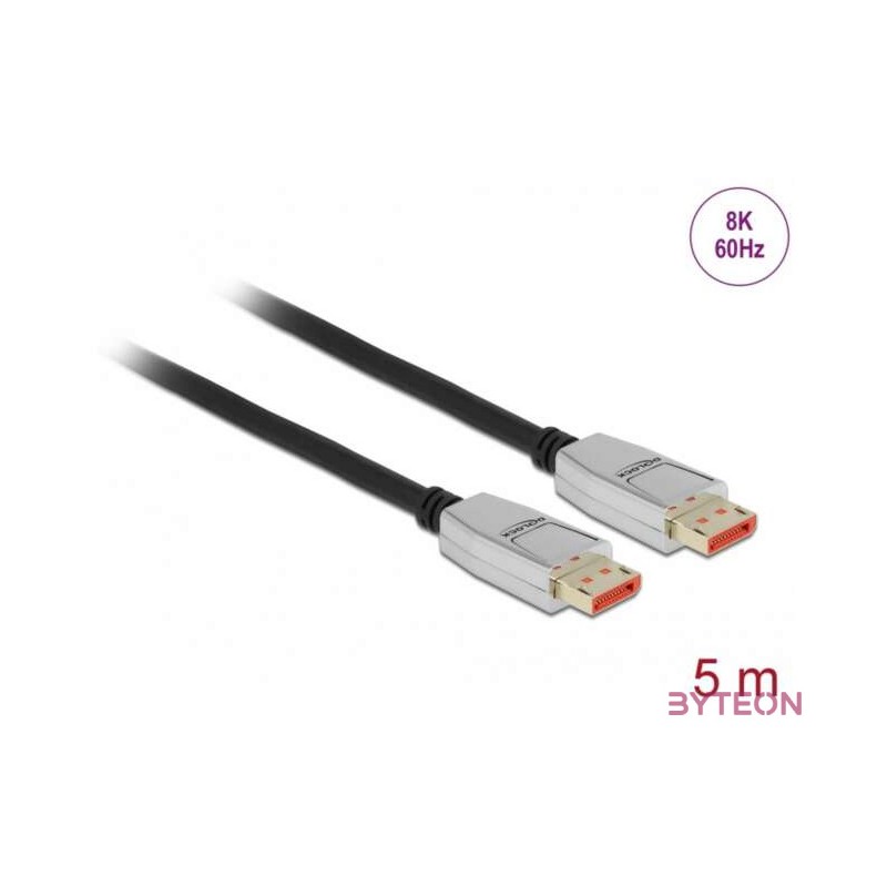 DeLOCK 87043 DisplayPort kábel 5 M Fekete