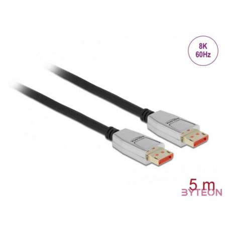 DeLOCK 87043 DisplayPort kábel 5 M Fekete