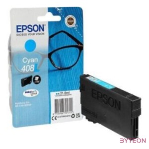 Epson 408L DURABrite Ultra tintapatron 1 dB Eredeti Extra (szuper) kapacitású Cián