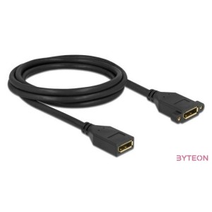 DeLOCK 87101 DisplayPort kábel 2 M Fekete