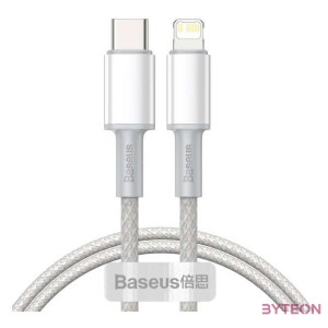 Baseus CATLGD-02 Lightning kábel 1 M Fehér