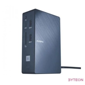 ASUS SIMPRO DOCK Vezetékes USB 3.2 Gen 1 (3.1 Gen 1) Type-C Fekete, Kék