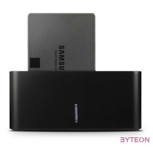 Axagon ADSA-SN dokkoló állomás tárolóegységhez USB 3.2 Gen 1 (3.1 Gen 1) Type-A Fekete