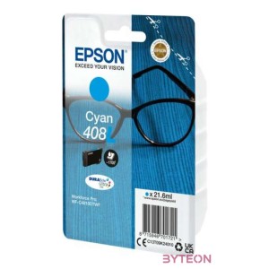 Epson 408L DURABrite Ultra tintapatron 1 dB Eredeti Extra (szuper) kapacitású Cián