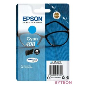 Epson 408L DURABrite Ultra tintapatron 1 dB Eredeti Extra (szuper) kapacitású Cián