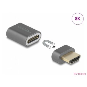 DeLOCK 66684 video átalakító kábel 0,032 M HDMI A-típus (Standard) Szürke