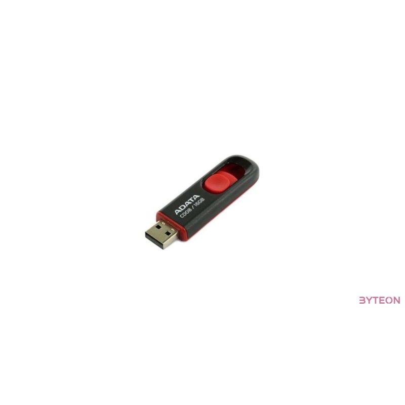 Adata C008 16GB (USB2.0) - Fekete/Piros