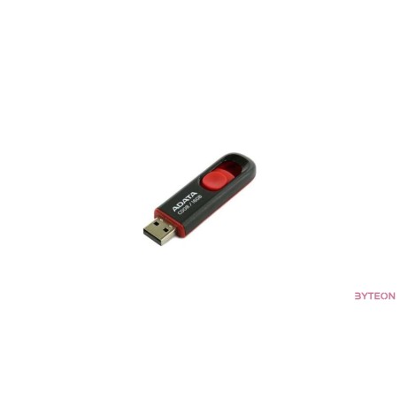 Adata C008 16GB (USB2.0) - Fekete/Piros