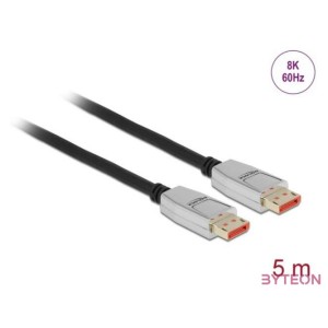 DeLOCK 87043 DisplayPort kábel 5 M Fekete