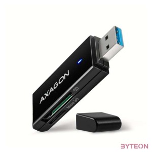 Axagon CRE-S2N kártyaolvasó USB 3.2 Gen 1 (3.1 Gen 1) Type-A Fekete
