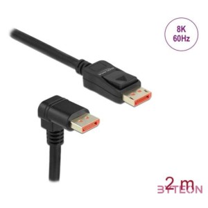 DeLOCK 87051 DisplayPort kábel 2 M Fekete