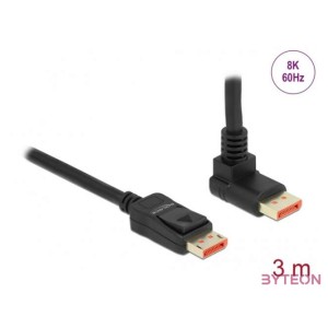 DeLOCK 87056 DisplayPort kábel 3 M Fekete
