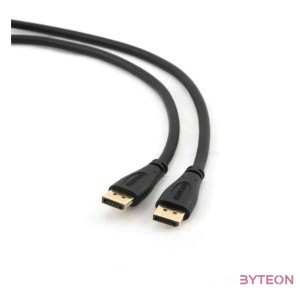 Gembird CC-DP2-5M DisplayPort kábel Fekete