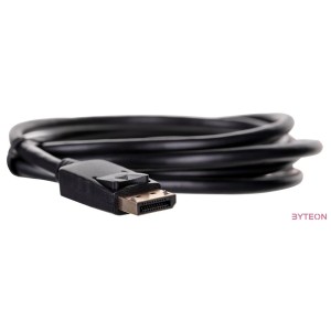 Savio CL-136 DisplayPort kábel 2 M Fekete