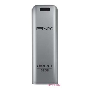 PNY FD32GESTEEL31G-EF USB flash meghajtó 32 GB 3.2 Gen 1 (3.1 Gen 1) Rozsdamentes acél