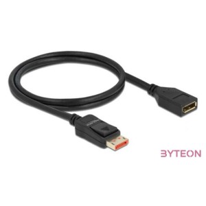 DeLOCK 87070 DisplayPort kábel 1 M Fekete