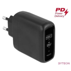 DeLOCK 41455 mobiltelefon töltő Fekete Beltéri