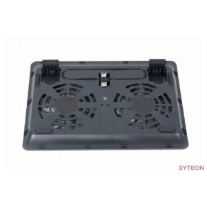 Gembird NBS-2F15-05 notebook hűtőpad 39,6 cm (15.6) 1500 RPM Fekete