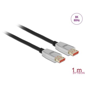 DeLOCK 87040 DisplayPort kábel 1 M Fekete