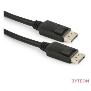 Gembird CC-DP2-5M DisplayPort kábel Fekete