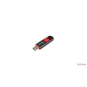 Adata C008 16GB (USB2.0) - Fekete/Piros