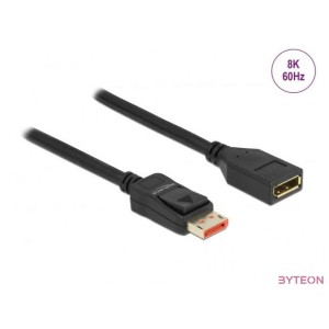 DeLOCK 87070 DisplayPort kábel 1 M Fekete