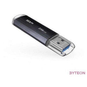 Silicon Power Blaze B02 USB flash meghajtó 256 GB USB A típus 3.2 Gen 1 (3.1 Gen 1) Fekete