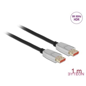 DeLOCK 87040 DisplayPort kábel 1 M Fekete