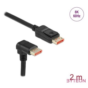 DeLOCK 87051 DisplayPort kábel 2 M Fekete
