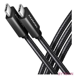 Axagon BUCM32-CM10AB USB kábel 1 M USB 3.2 Gen 2 (3.1 Gen 2) USB C Fekete