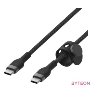 Belkin BOOSTCHARGE PRO Flex USB kábel 1 M USB 2.0 USB C Fekete