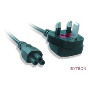 Gembird PC-187-ML12 tápkábel Fekete 1,8 M BS 1363 C5 csatlakozó