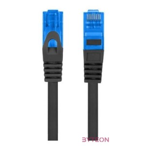 Lanberg PCF6A-10CC-0050-BK hálózati kábel Fekete 0,5 M Cat6a F,UTP (FTP)
