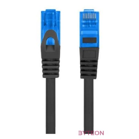 Lanberg PCF6A-10CC-0050-BK hálózati kábel Fekete 0,5 M Cat6a F,UTP (FTP)