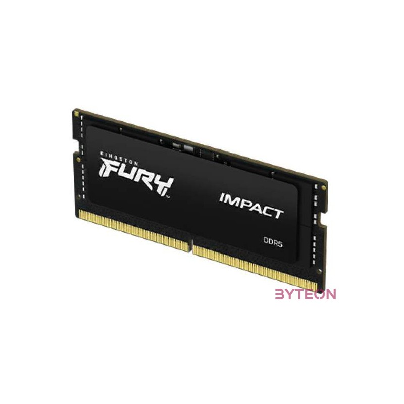 Kingston Technology FURY Impact memóriamodul 32 GB 2 x 16 GB DDR5 4800 Mhz
