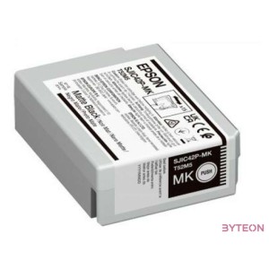 Epson SJIC42P-MK tintapatron 1 dB Kompatibilis Matt fekete