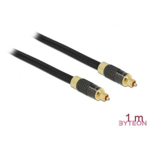DeLOCK 86592 száloptikás kábel 1 M TOSLINK Antracit