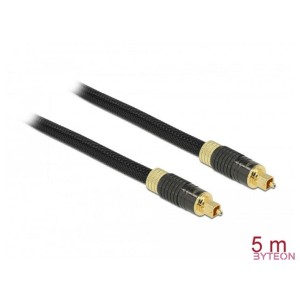 DeLOCK 86595 száloptikás kábel 5 M TOSLINK Antracit