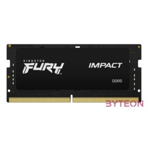 Kingston Technology FURY Impact memóriamodul 64 GB 2 x 32 GB DDR5 4800 Mhz