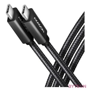 Axagon BUCM32-CM10AB USB kábel 1 M USB 3.2 Gen 2 (3.1 Gen 2) USB C Fekete