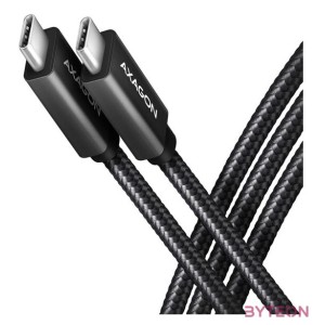 Axagon BUCM32-CM10AB USB kábel 1 M USB 3.2 Gen 2 (3.1 Gen 2) USB C Fekete