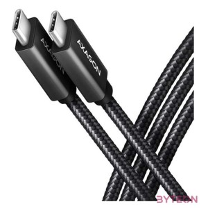 Axagon BUCM32-CM20AB USB kábel 2 M USB 3.2 Gen 2 (3.1 Gen 2) USB C Fekete