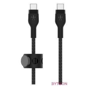 Belkin BOOSTCHARGE PRO Flex USB kábel 1 M USB 2.0 USB C Fekete