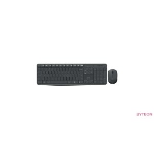 Logitech MK235 (HU, Vez.nélküli) - Fekete