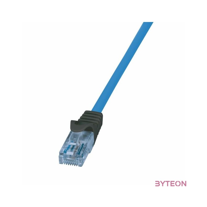 LogiLink CPP001 hálózati kábel Kék 1 M Cat6a U,UTP (UTP)