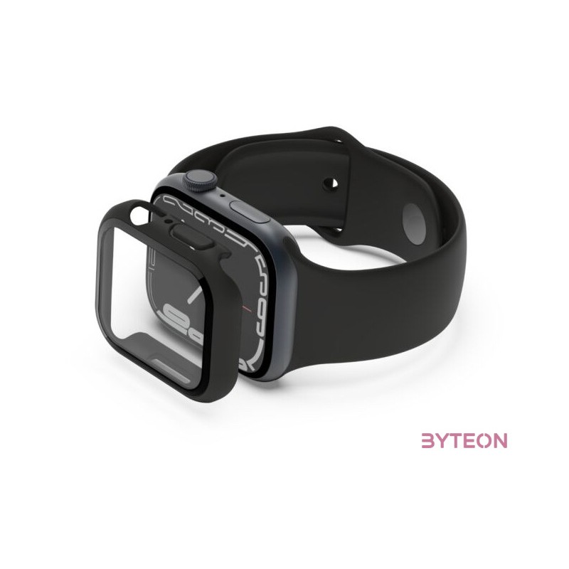 Belkin ScreenForce Kijelzővédő Fekete, Átlátszó Polikarbonát (PC), Edzett üveg