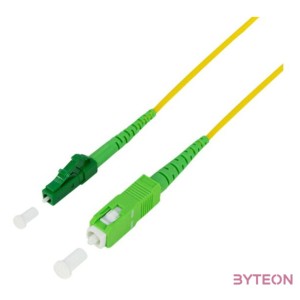 LogiLink FPSLS02 száloptikás kábel 2 M SC,APC LC,APC OS2 Sárga