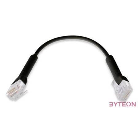 Ubiquiti Networks UC-Patch-0.3M-RJ45-BK hálózati kábel Fekete 0,3 M Cat6